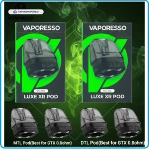 Vaporesso Luxe XR Empty Pods 5ml 2pcs In UAE