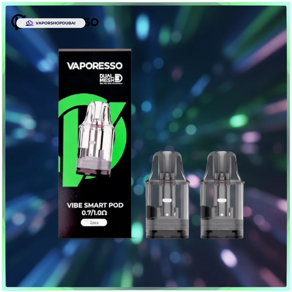 Vaporesso Vibe Replacement Pods 2pcs Pack Pod Kit In UAE 3 Vaporesso Vibe Replacement Pods 2pcs Pack In UAE