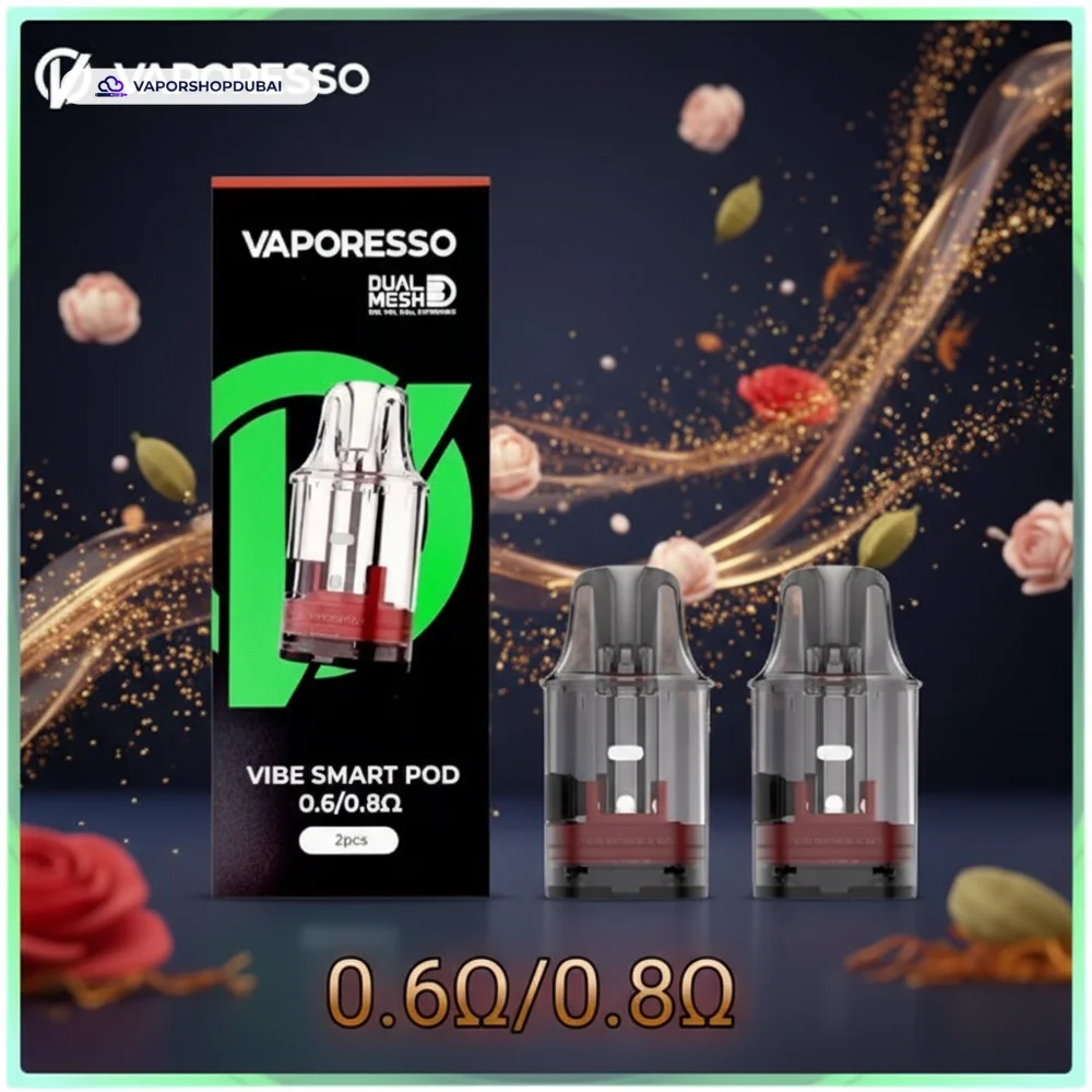 Vaporesso Vibe Replacement Pods 2pcs Pack Pod Kit In UAE 5 Vaporesso Vibe Replacement Pods 2pcs Pack In UAE