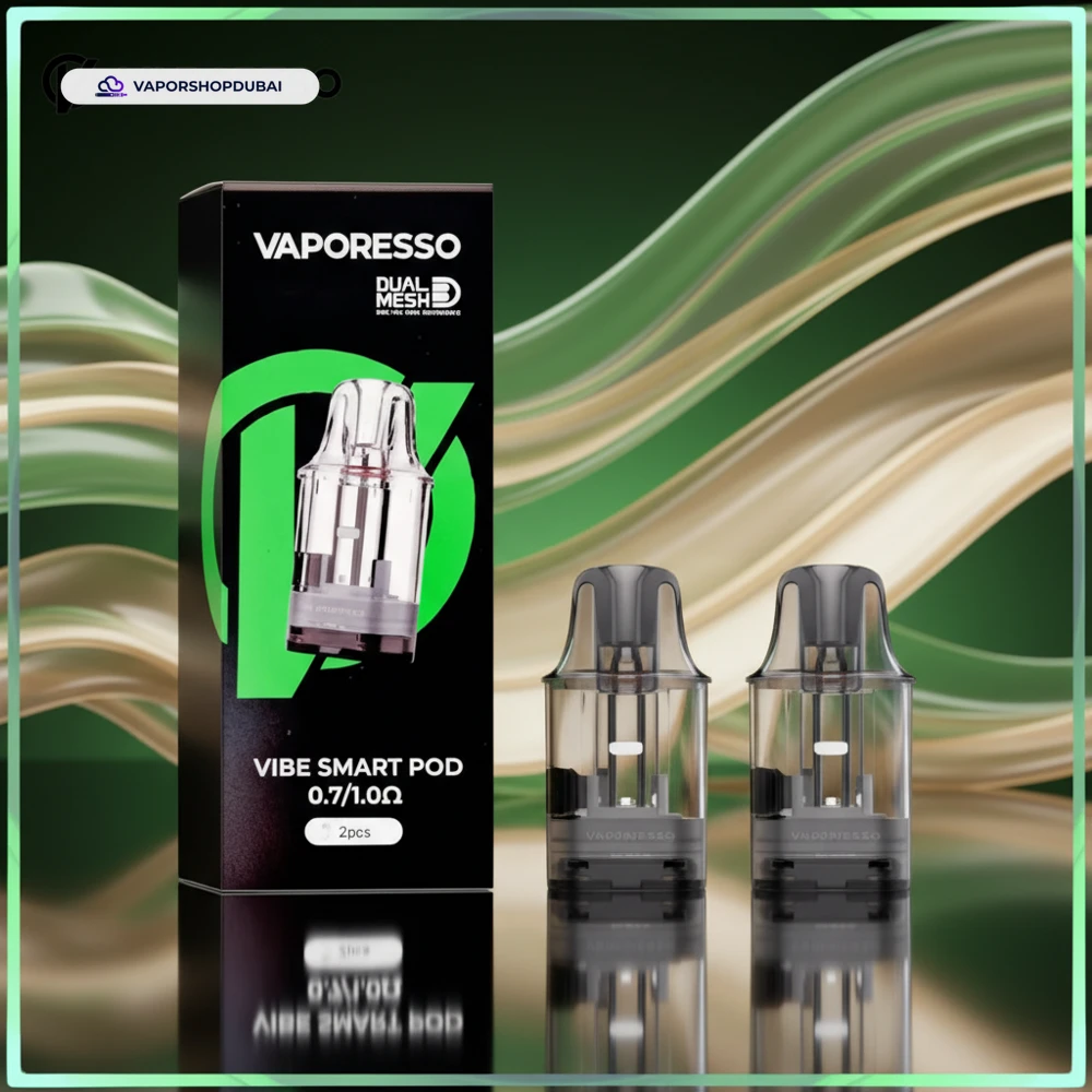 Vaporesso Vibe Replacement Pods 2pcs Pack Pod Kit In UAE 6 Vaporesso Vibe Replacement Pods 2pcs Pack In UAE