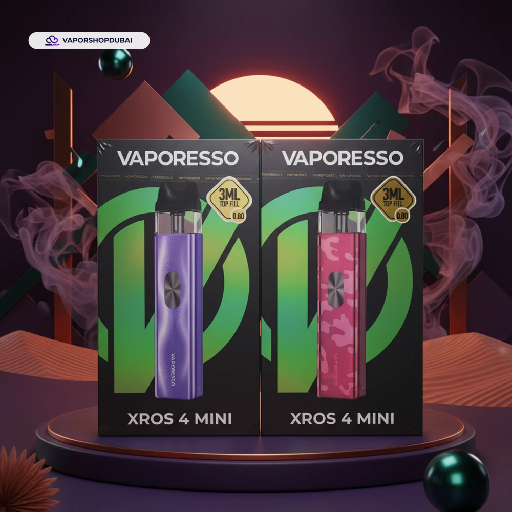 Vaporesso Xros 4 Mini Pod Kit 30W In UAE 3 Vaporesso Xros 4 Mini Pod Kit 30W In UAE
