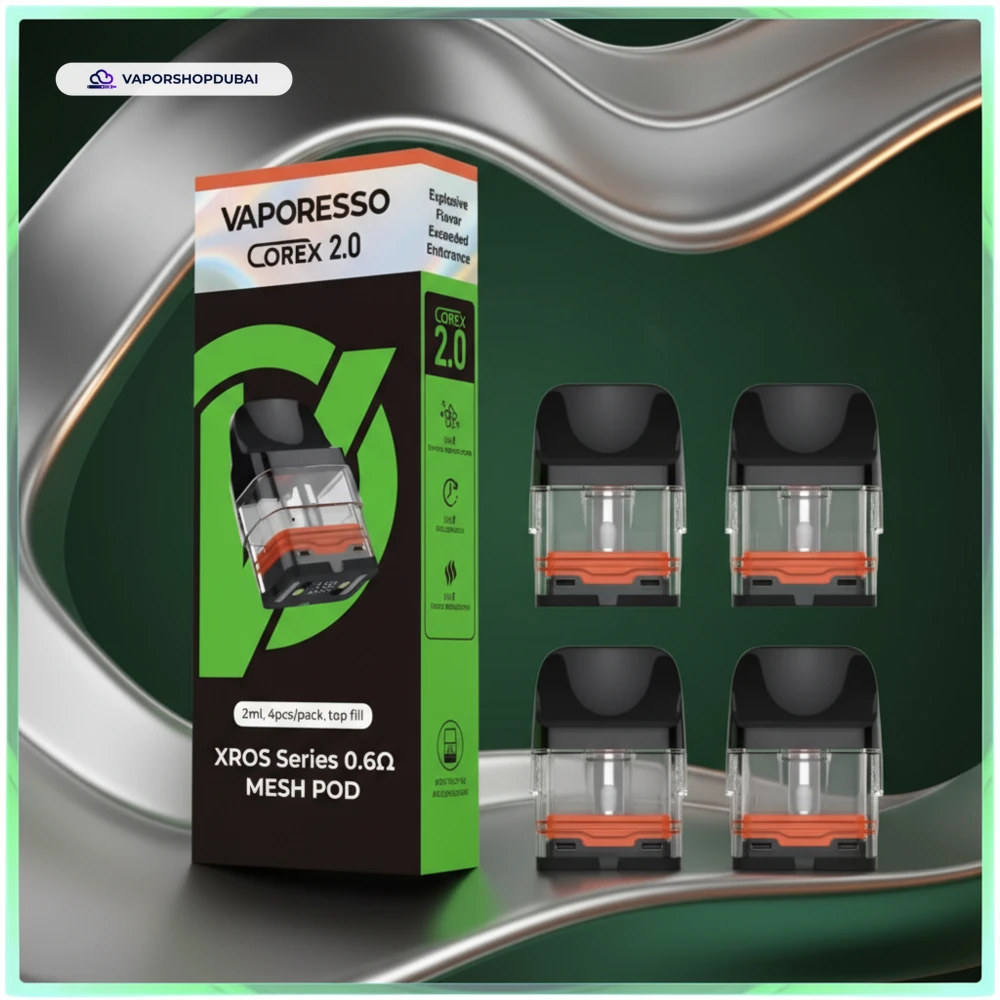 Vaporesso XROS Series Pod Cartridge 4pcs Pack Pod Kit In UAE 25 Premium