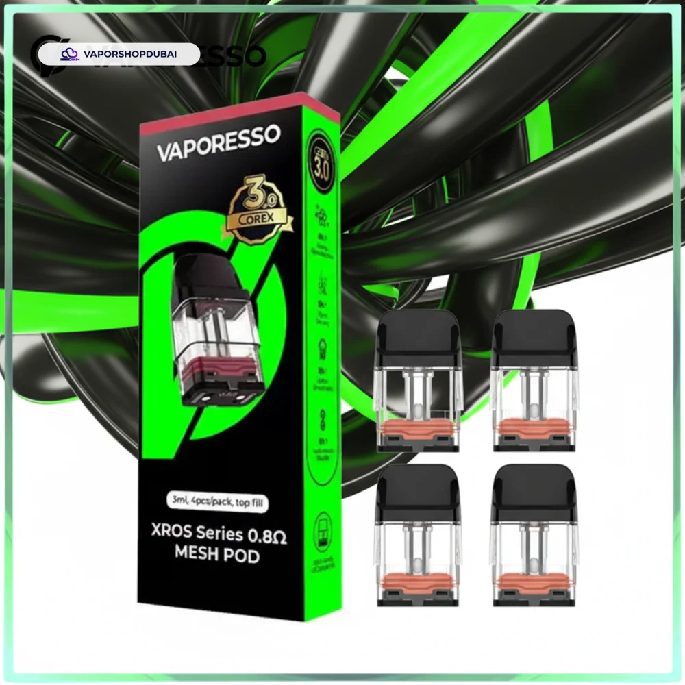Vaporesso XROS Series Pod Cartridge 4pcs Pack Pod Kit In UAE 27 Premium