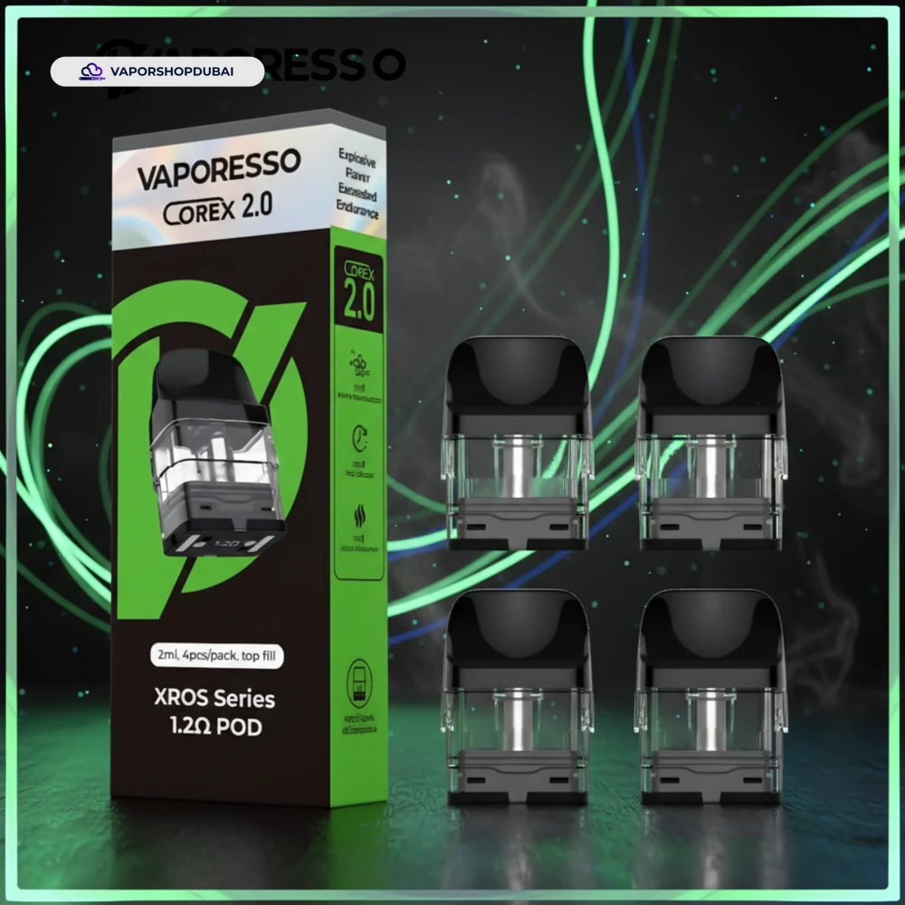 Vaporesso XROS Series Pod Cartridge 4pcs Pack Pod Kit In UAE 2 Vaporesso XROS Series Pod Cartridge 4pcs Pack In UAE