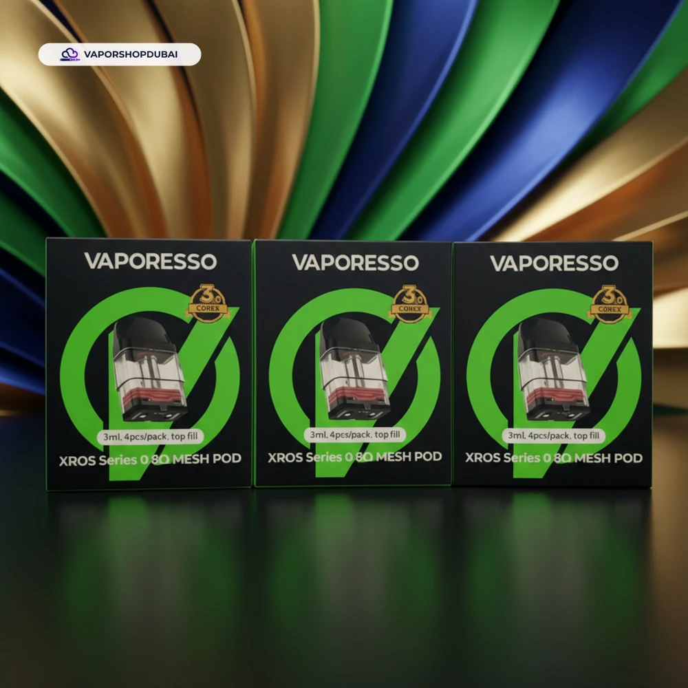Vaporesso XROS Series Pod Cartridge 4pcs Pack Pod Kit In UAE 11 Vaporesso XROS Series Pod Cartridge 4pcs Pack In UAE