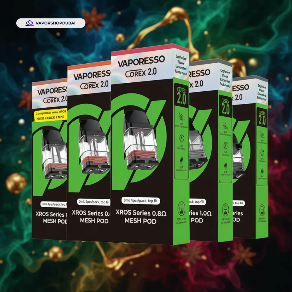 Vaporesso XROS Series Pod Cartridge 4pcs Pack Pod Kit In UAE 12 Vaporesso XROS Series Pod Cartridge 4pcs Pack In UAE