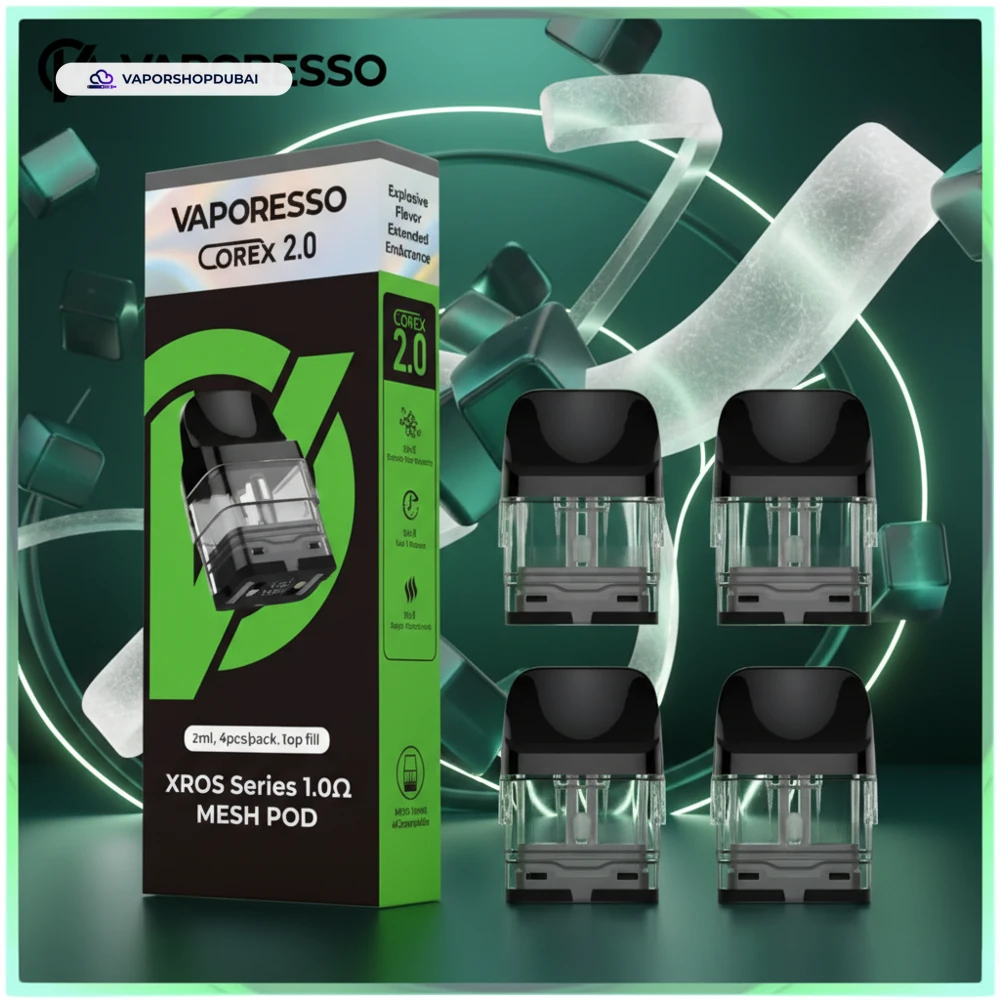 Vaporesso XROS Series Pod Cartridge 4pcs Pack Pod Kit In UAE 14 Vaporesso XROS Series Pod Cartridge 4pcs Pack In UAE