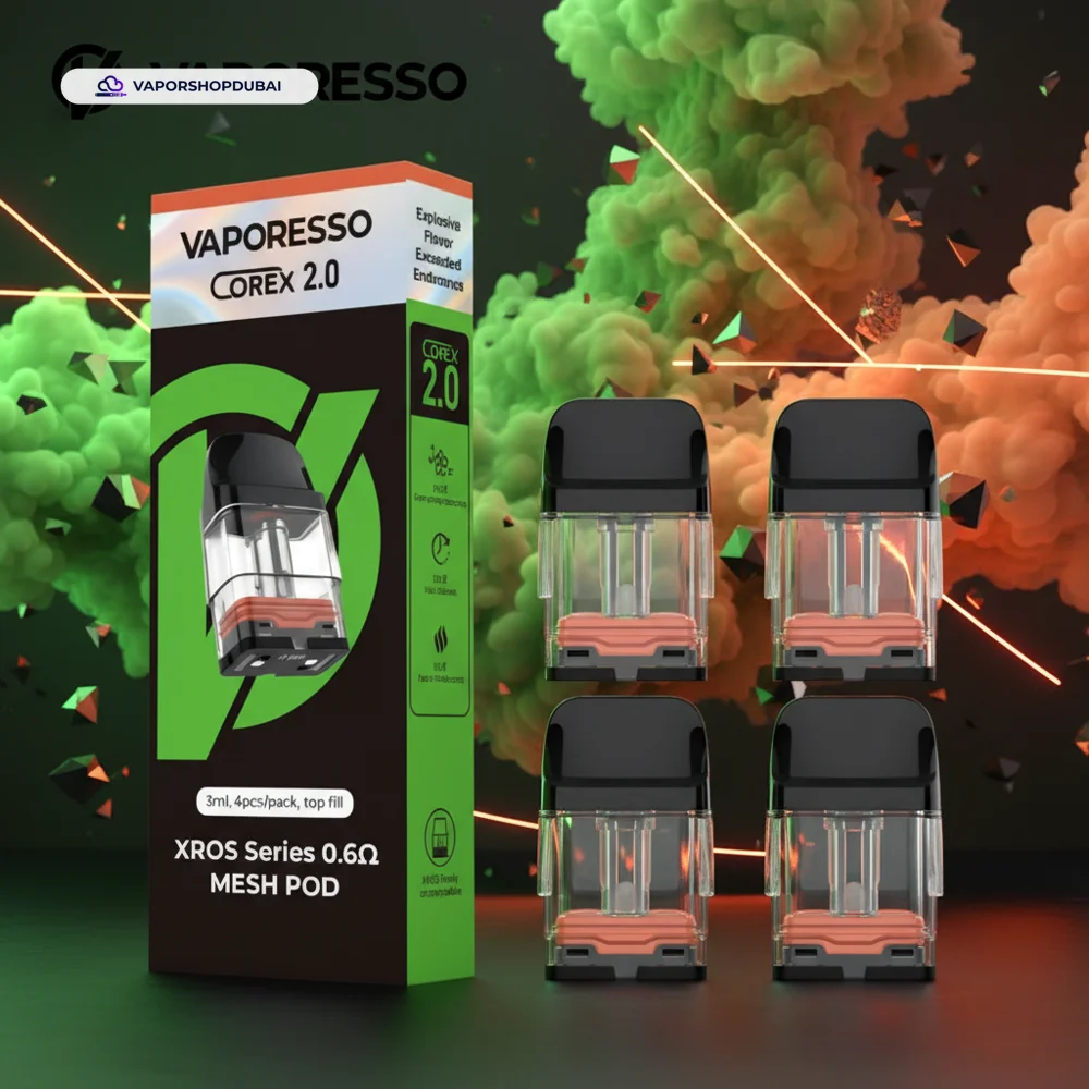 Vaporesso XROS Series Pod Cartridge 4pcs Pack Pod Kit In UAE 15 Vaporesso XROS Series Pod Cartridge 4pcs Pack In UAE