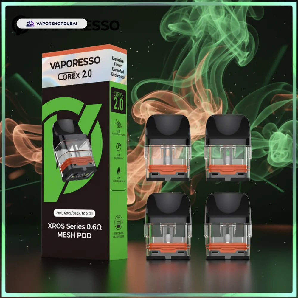 Vaporesso XROS Series Pod Cartridge 4pcs Pack Pod Kit In UAE 16 Vaporesso XROS Series Pod Cartridge 4pcs Pack In UAE