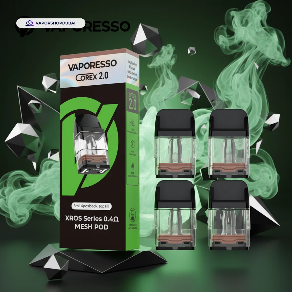 Vaporesso XROS Series Pod Cartridge 4pcs Pack Pod Kit In UAE 17 Vaporesso XROS Series Pod Cartridge 4pcs Pack In UAE