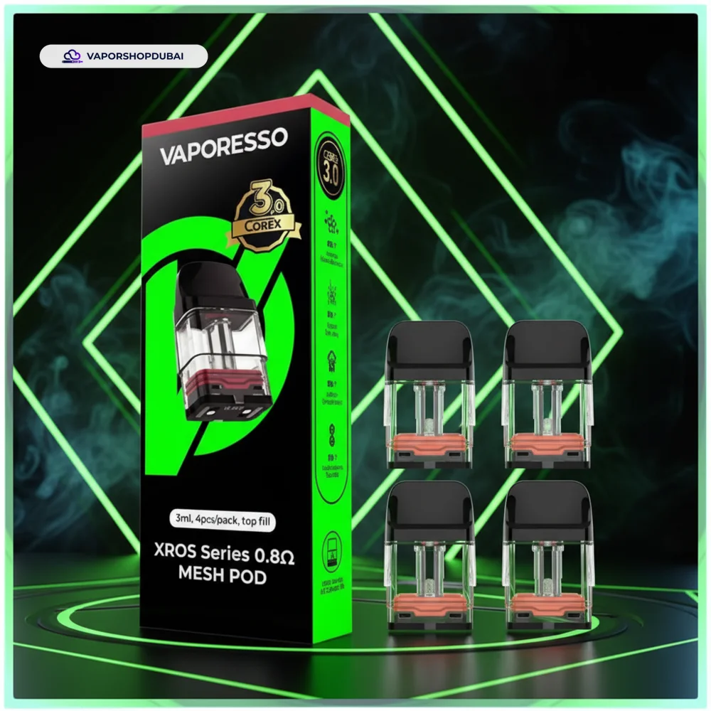 Vaporesso XROS Series Pod Cartridge 4pcs Pack Pod Kit In UAE 18 Vaporesso XROS Series Pod Cartridge 4pcs Pack In UAE