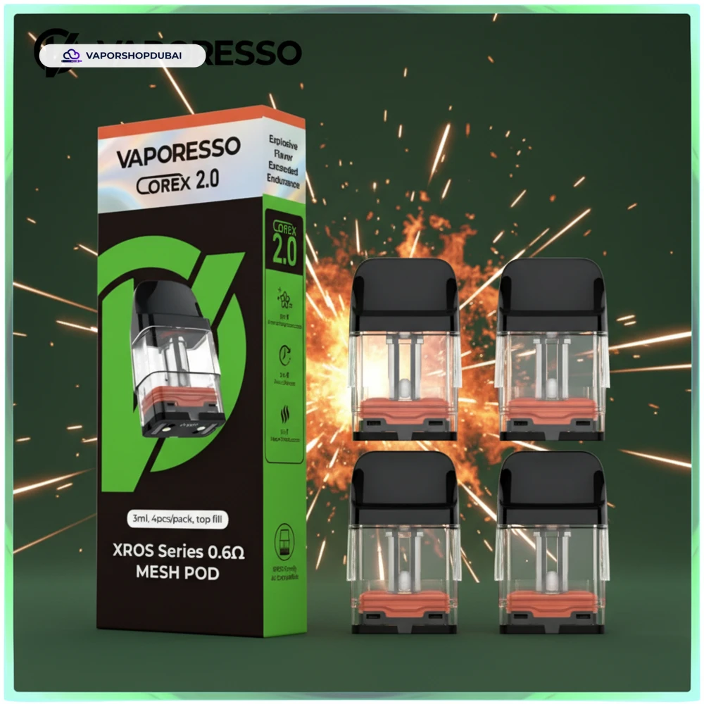 Vaporesso XROS Series Pod Cartridge 4pcs Pack Pod Kit In UAE 5 Vaporesso XROS Series Pod Cartridge 4pcs Pack In UAE