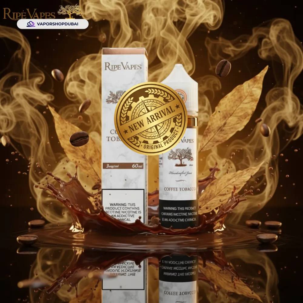 VCT Ripe Vapes 12mg and 18mg 60ml E-Juice in the UAE 13 coffee-tobacco