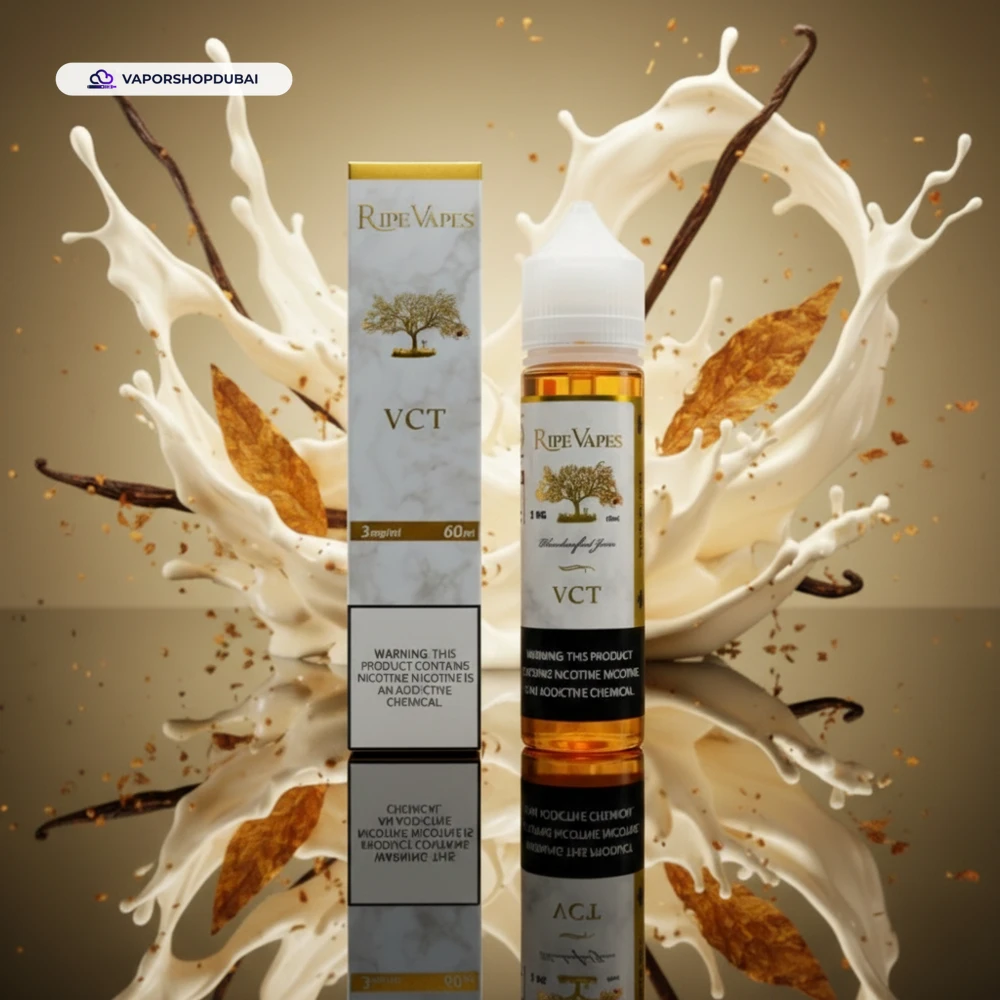 VCT Ripe Vapes 12mg and 18mg 60ml E-Juice in the UAE 5 VCT Ripe Vapes 12mg and 18mg 60ml E-Juice in the UAE