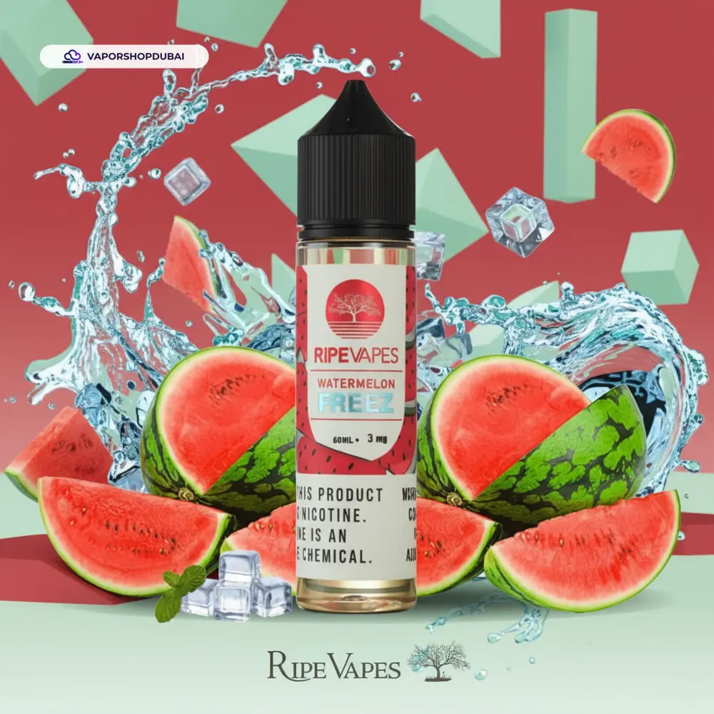 VCT Ripe Vapes 60ml E-Liquid In UAE 33 watermelon-freez