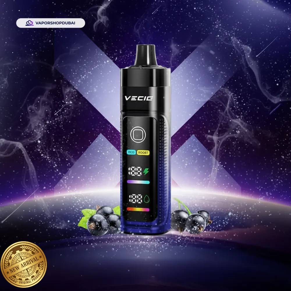 Vecig Shisha Monster X 30K DTL Disposable Hookah Disposable Vape In UAE 34 blackcurrant-ice