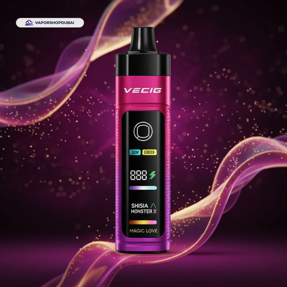 Vecig Shisha Monster X 30K DTL Disposable Hookah Disposable Vape In UAE 2 Vecig Shisha Monster X 30K DTL Disposable Hookah Vape In UAE