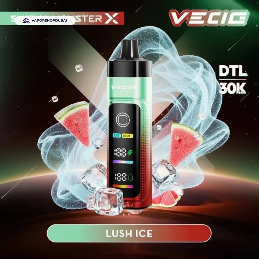 Vecig Shisha Monster X 30K DTL Disposable Hookah Disposable Vape In UAE 24 Vecig Shisha Monster X 30K DTL Disposable Hookah Vape In UAE