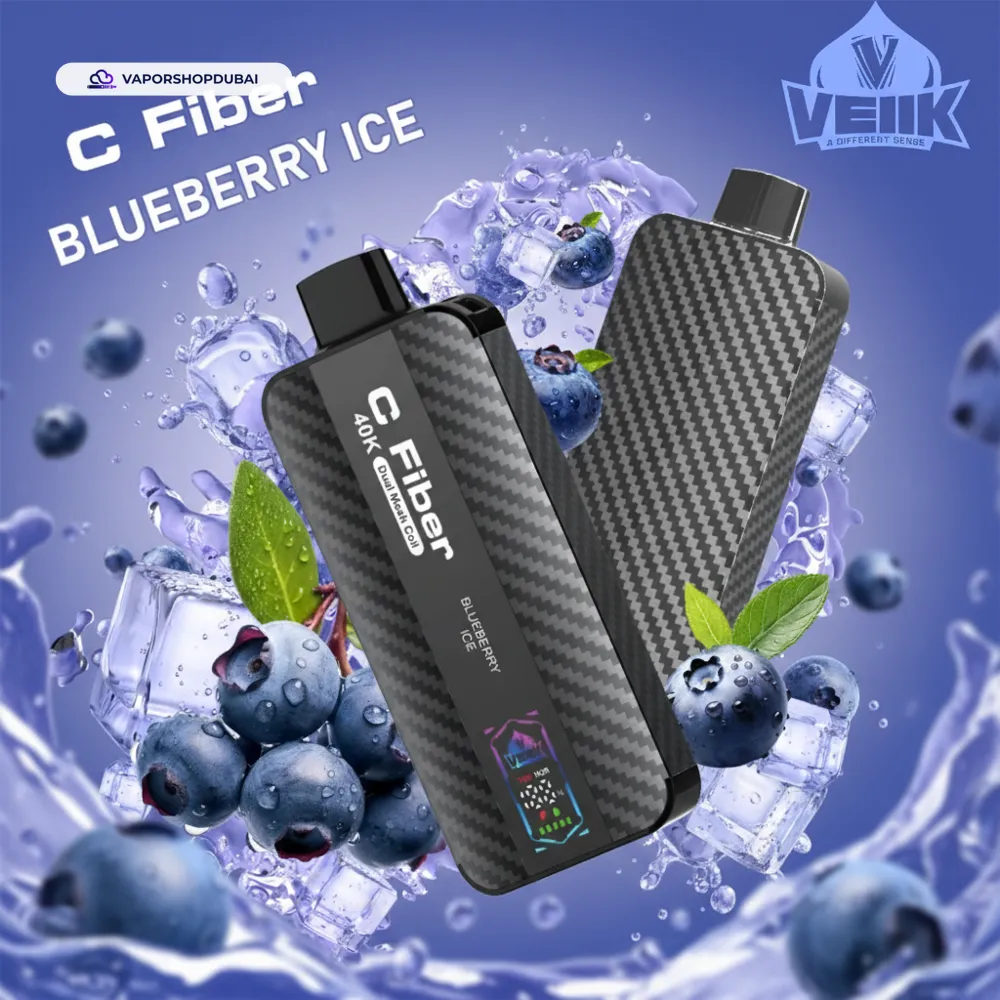 VEIIK C Fiber 40000 Puffs Vape In UAE 31 blueberry-ice