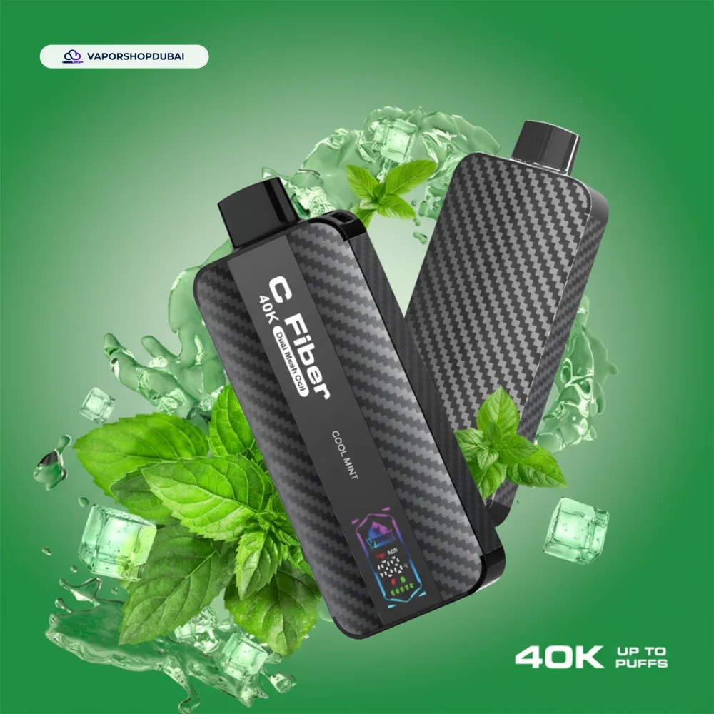 VEIIK C Fiber 40000 Puffs Vape In UAE 32 cool-mint