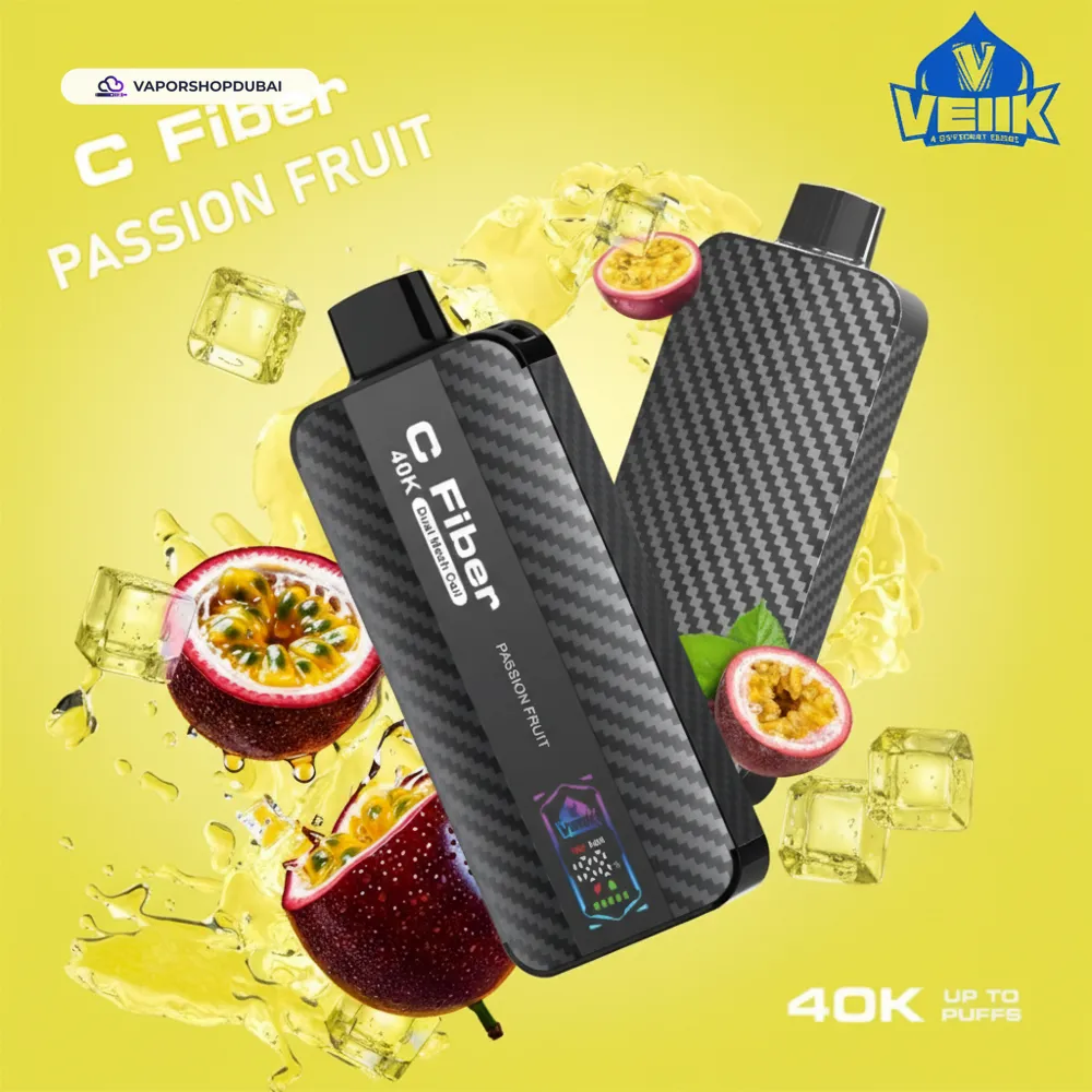 VEIIK C Fiber 40000 Puffs Vape In UAE 37 passion-fruit