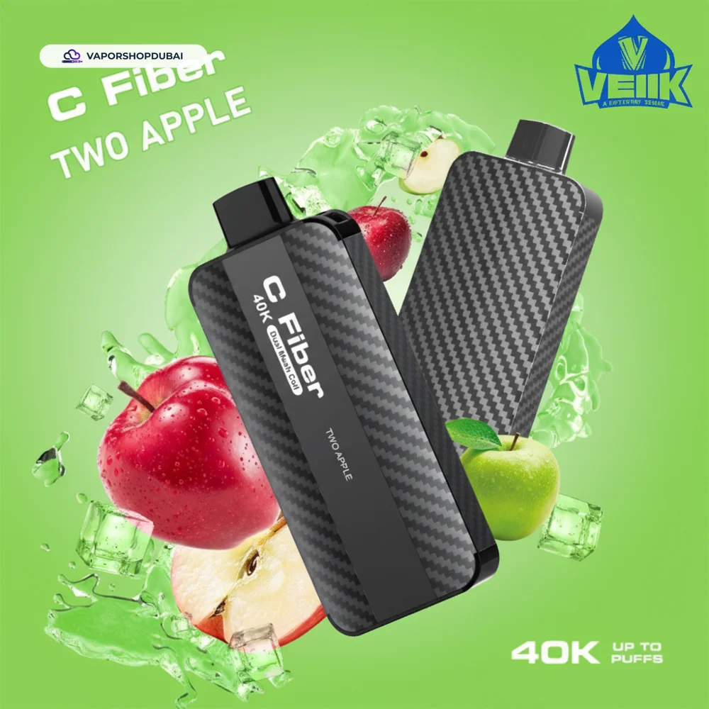 VEIIK C Fiber 40000 Puffs Vape In UAE 42 two-apples