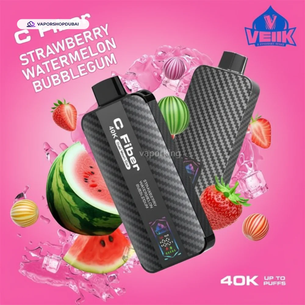 VEIIK C Fiber 40000 Puffs Vape In UAE 21 VEIIK C Fiber 40000 Puffs 20mg Disposable Vape In DUBAI, UAE