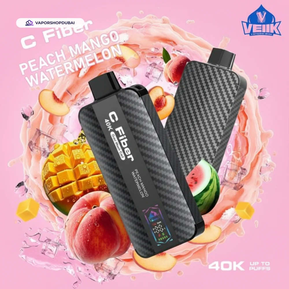 VEIIK C Fiber 40000 Puffs Vape In UAE 23 VEIIK C Fiber 40000 Puffs 20mg Disposable Vape In DUBAI, UAE