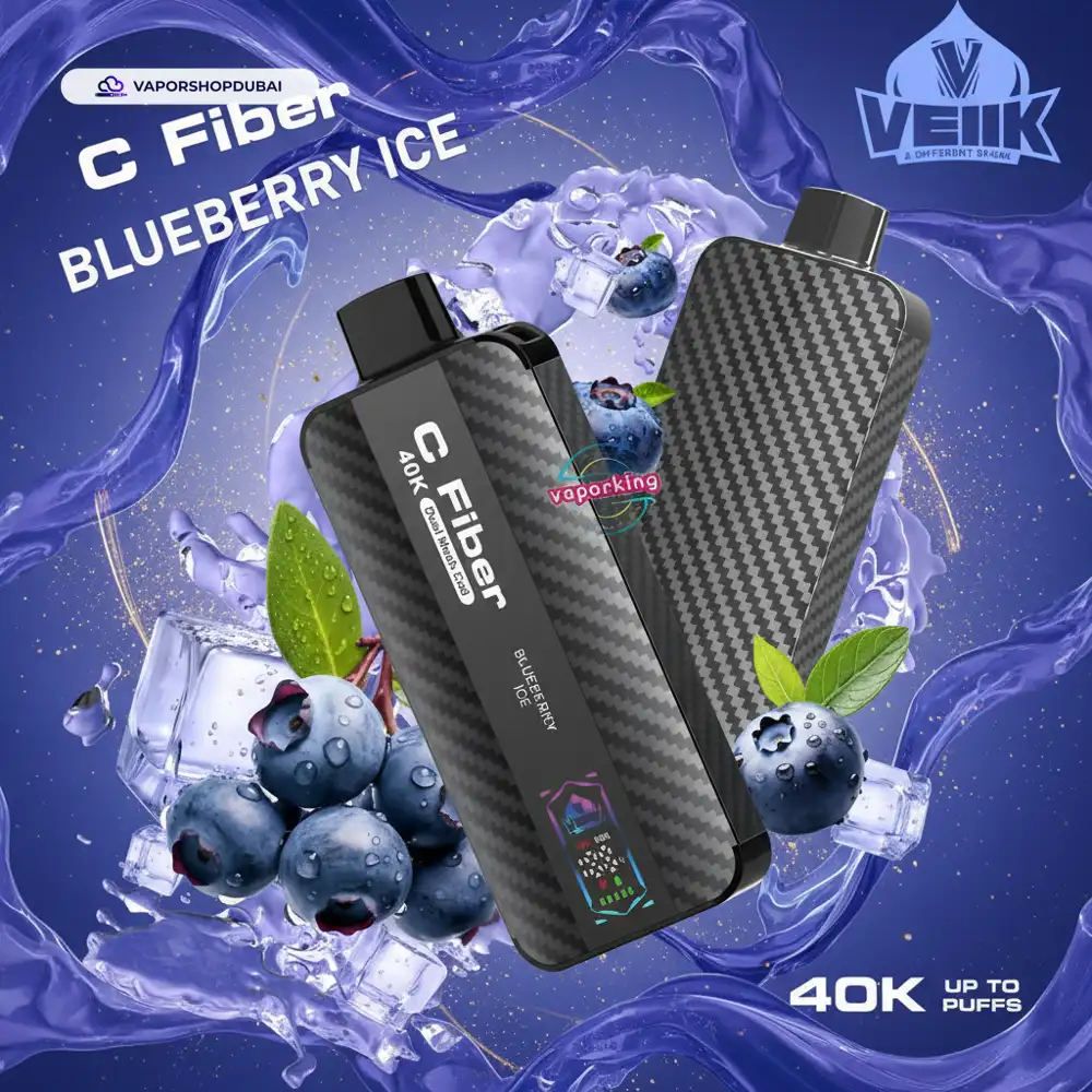 VEIIK C Fiber 40000 Puffs Vape In UAE 24 VEIIK C Fiber 40000 Puffs 20mg Disposable Vape In DUBAI, UAE