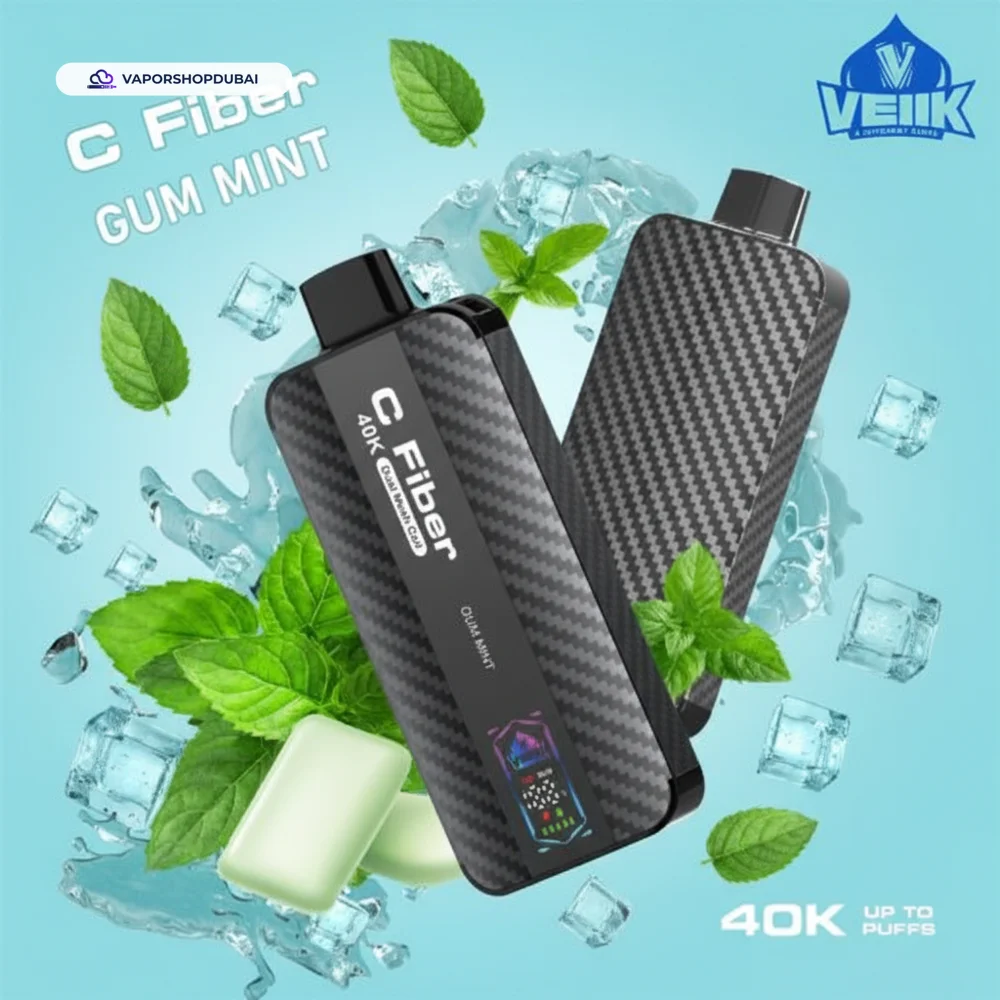 VEIIK C Fiber 40000 Puffs Vape In UAE 28 VEIIK C Fiber 40000 Puffs 20mg Disposable Vape In DUBAI, UAE