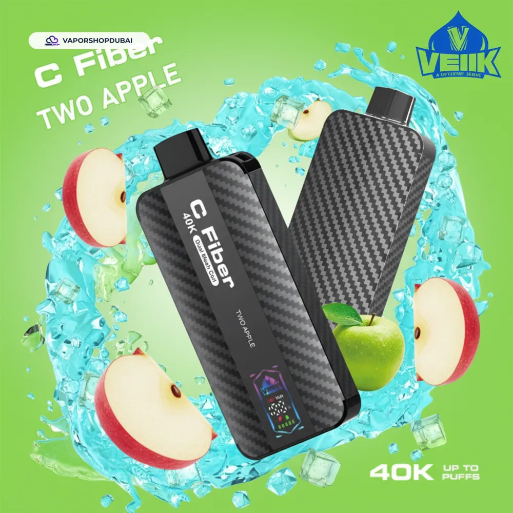 VEIIK C Fiber 40000 Puffs Vape In UAE 4 VEIIK C Fiber 40000 Puffs 20mg Disposable Vape In DUBAI, UAE