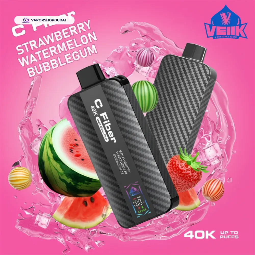 VEIIK C Fiber 40000 Puffs Vape In UAE 6 VEIIK C Fiber 40000 Puffs 20mg Disposable Vape In DUBAI, UAE