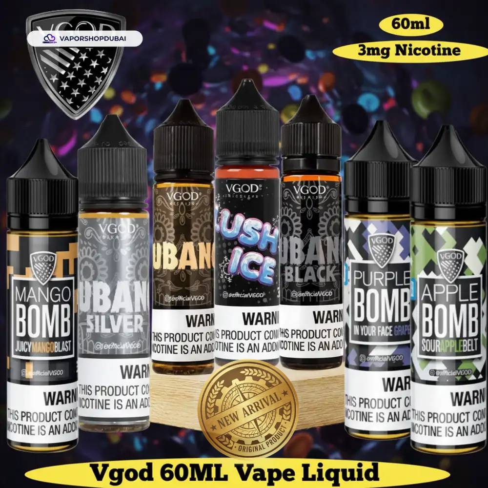 VGOD 60ml E-Liquid In UAE 22 VGOD 60ml Vape Liquid Freebase In UAE