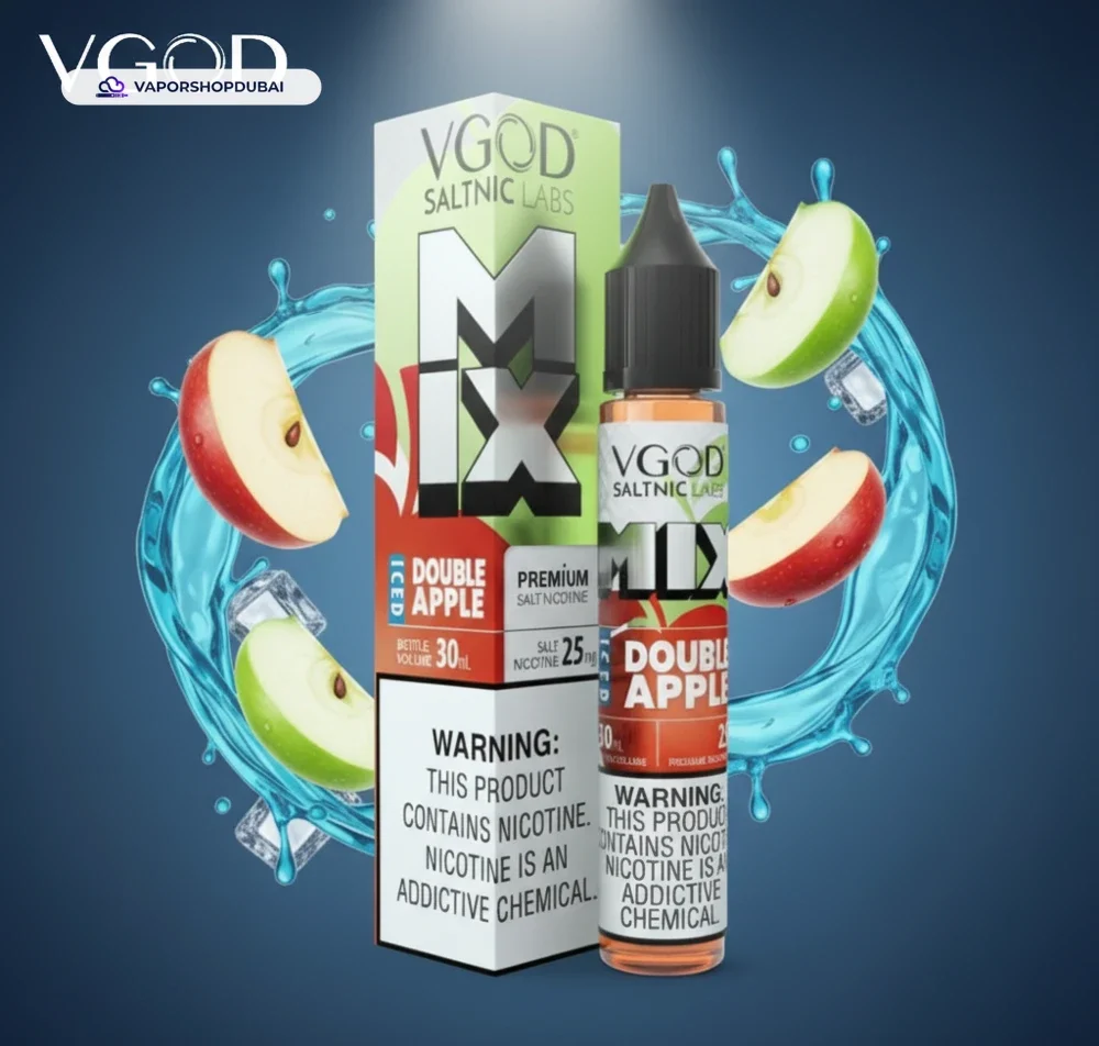 VGOD Iced Mix Series Salt 30ml In UAE 27 iced-double-apple