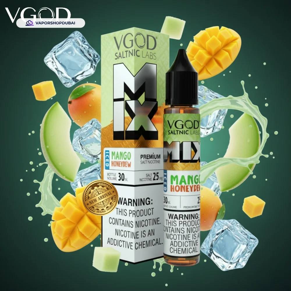 VGOD Iced Mix Series Salt 30ml In UAE 26 iced-mango-honeydew