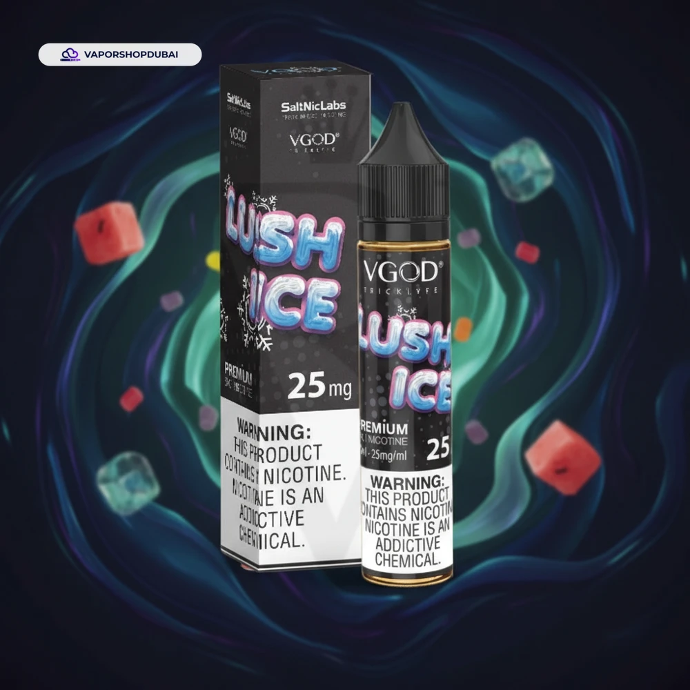 VGOD SALTNIC LUSH ICE E-Liquid In UAE 1 VGOD SALTNIC LUSH ICE