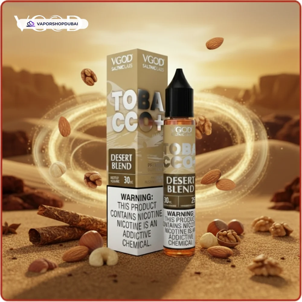 VGOD Tobacco Plus Saltnic 30ml E-Liquid In UAE 2 VGOD Tobacco Plus Saltnic 30ml E-Liquid 25mg & 50mg in DUBAI,UAE