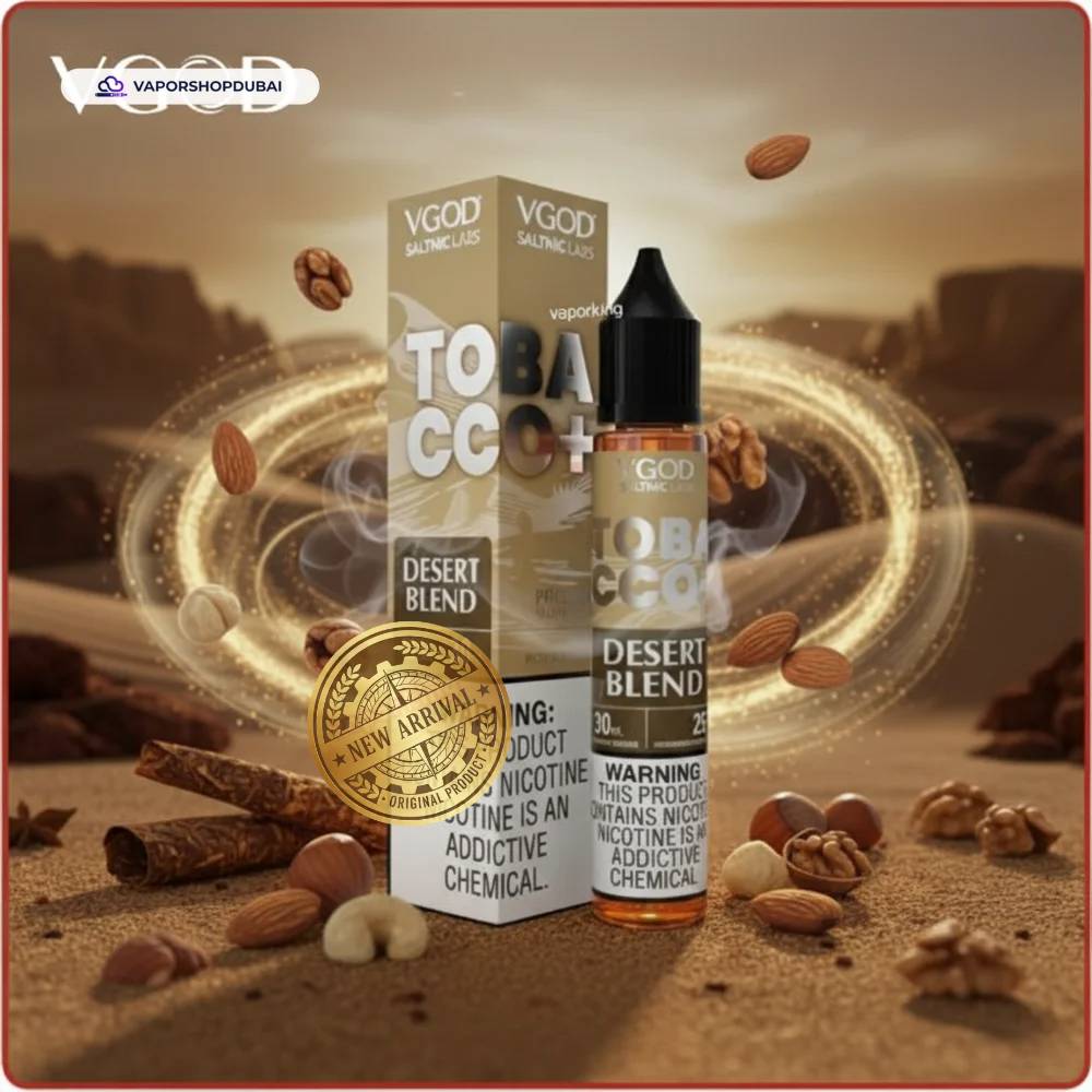 VGOD Tobacco Plus Saltnic 30ml E-Liquid In UAE 6 VGOD Tobacco Plus Saltnic 30ml E-Liquid 25mg & 50mg in DUBAI,UAE