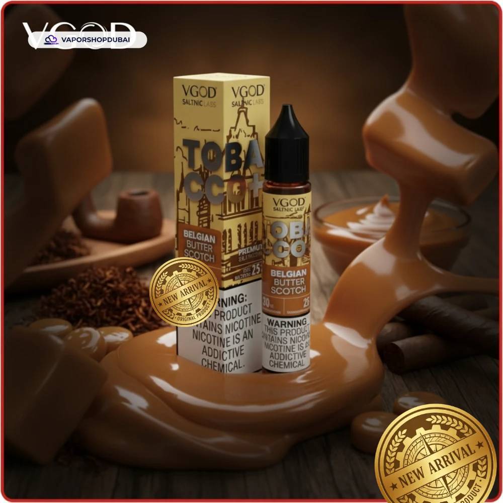 VGOD Tobacco Plus Saltnic 30ml E-Liquid In UAE 7 VGOD Tobacco Plus Saltnic 30ml E-Liquid 25mg & 50mg in DUBAI,UAE