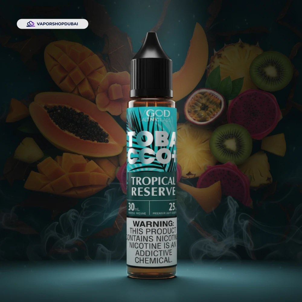 VGOD Tobacco Plus Saltnic 30ml E-Liquid In UAE 9 VGOD Tobacco Plus Saltnic 30ml E-Liquid 25mg & 50mg in DUBAI,UAE