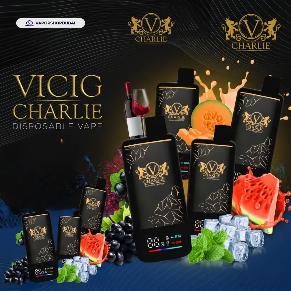 Vicig Charlie Vape In UAE 1 Vicig Charlie Disposable Vape 15000 Puffs In UAE