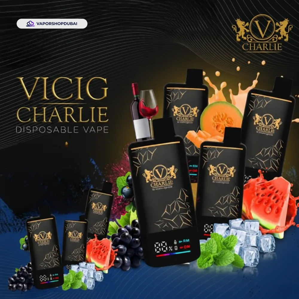 Vicig Charlie Vape In UAE 12 Vicig Charlie Disposable Vape 15000 Puffs In UAE