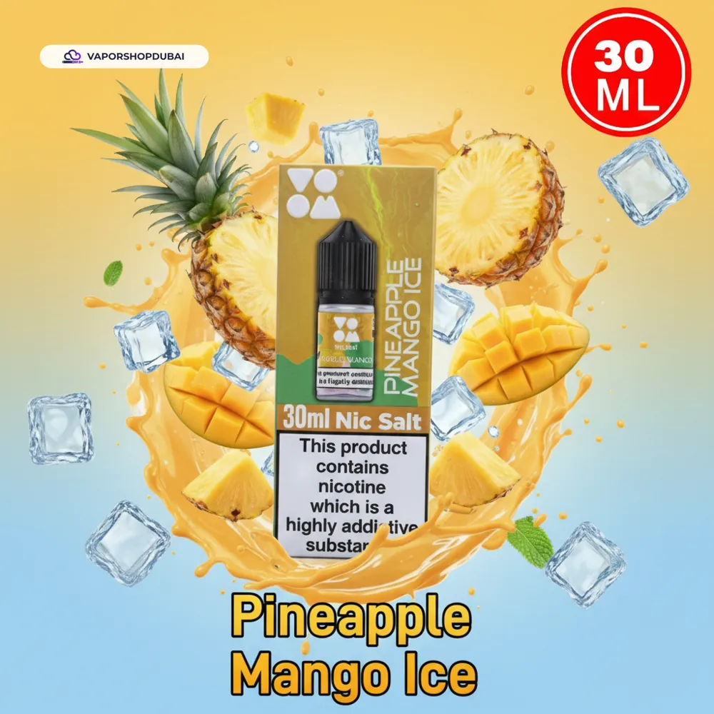 Voom Salt Nicotine E-Liquid In UAE 41 pineapple-mango-ice