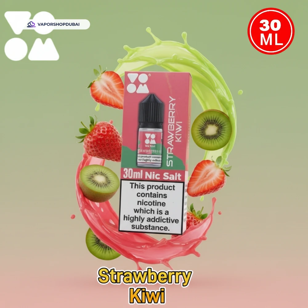 Voom Salt Nicotine E-Liquid In UAE 43 strawberry-kiwi