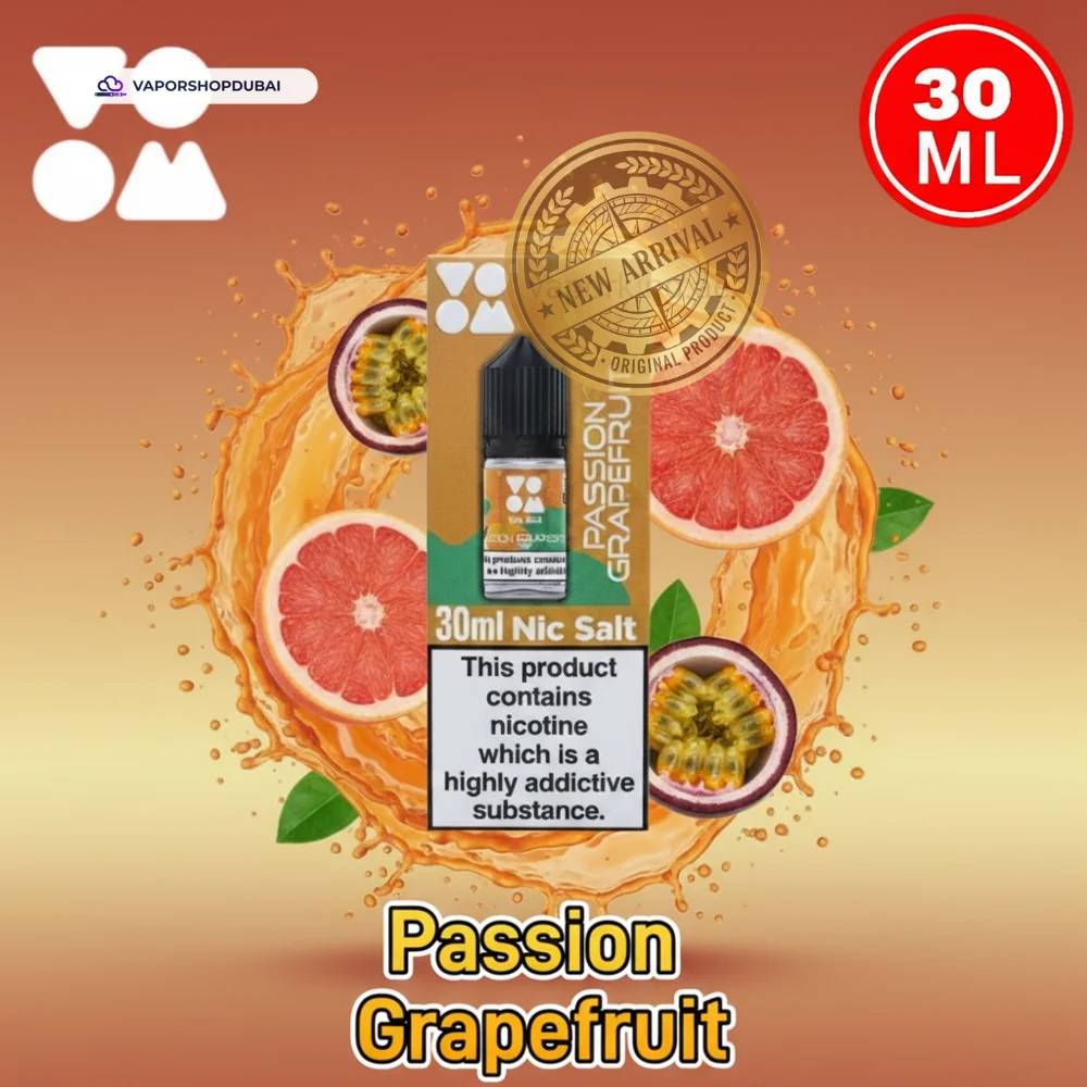 Voom Salt Nicotine E-Liquid In UAE 9 Voom Salt Nicotine 30mg 30ml in the UAE