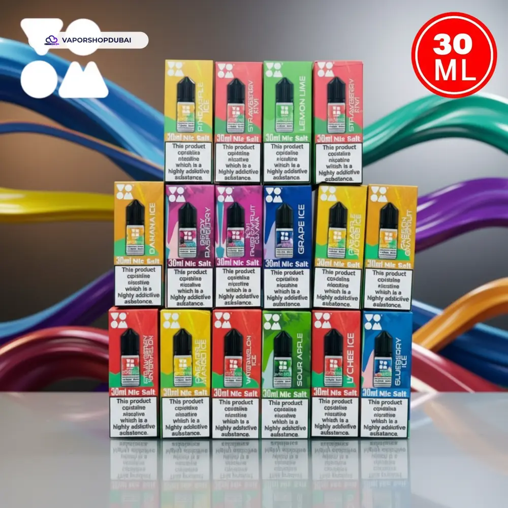 Voom Salt Nicotine E-Liquid In UAE 1 Voom Salt Nicotine 30mg 30ml in the UAE