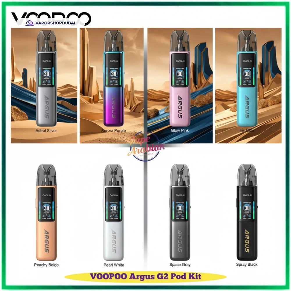 VOOPOO Argus G2 Pod Kit 30W 1000mAh In UAE 2 VOOPOO Argus G2 Pod Kit 30W 1000mAh In UAE