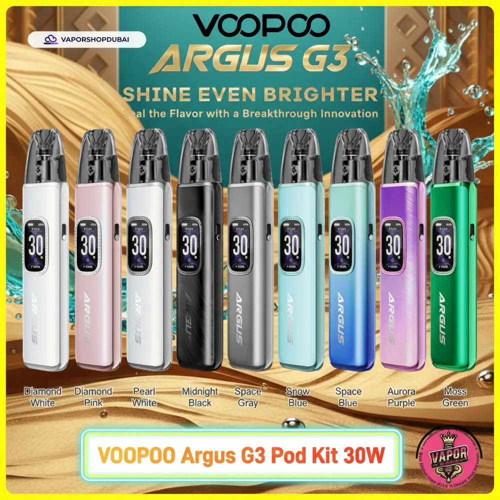 VOOPOO Argus G3 30W Pod Kit In UAE 4 VOOPOO Argus G3 Vape Kit 30W In UAE