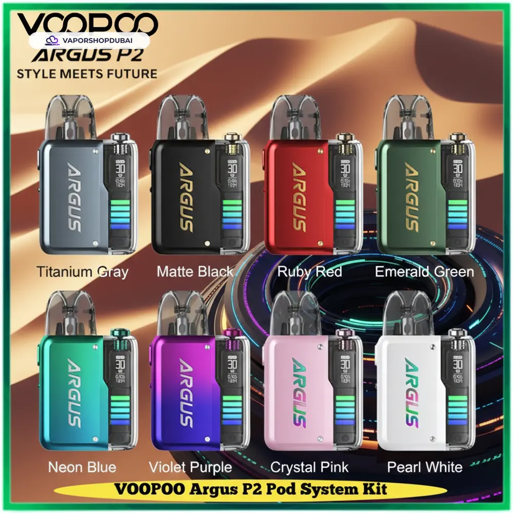 Voopoo Argus P2 Pod Kit 30W 1100mAh In UAE 2 Voopoo Argus P2 Pod Kit 30W 1100mAh In UAE