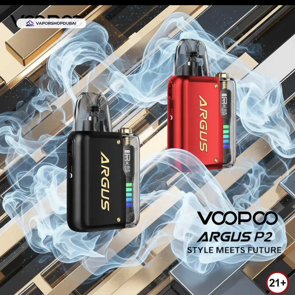 Voopoo Argus P2 Pod Kit 30W 1100mAh In UAE 1 Voopoo Argus P2 Pod Kit 30W 1100mAh In UAE